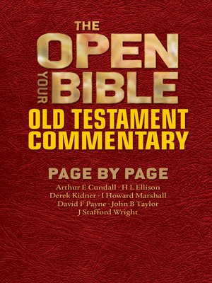 cover image of The Open Your Bible Old Testament Commentary